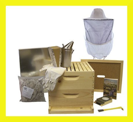 Bee-Hive-10-Frame-Deluxe-Beehive-Starter-Kit-and-Beekeeping-Supplies-Perfect-Hives-for-Beginners-and-Pro-Beekeepers-Beekeeper-Kits-for-Honey-Bees-Easy-to-lift-Wood-Beehives-Quality-Equipment-Boxes-Fra-0 Bee-Hive-10-Frame-Deluxe-Beehive-Starter-Kit-and-Beekeeping-Supplies-Perfect-Hives-for-Beginners-and-Pro-Beekeepers-Beekeeper-Kits-for-Honey-Bees-Easy-to-lift-Wood-Beehives-Quality-Equipment-Boxes-Fra-0