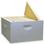 Mann-Lake-HK190-Assembled-10-Frame-Hive-Kit-Painted-Wood-Frames-9-58-Inch-0