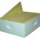 Mann-Lake-HK210-Assembled-10-Frame-Super-Kit-Painted-Wood-Frames-6-58-Inch-0