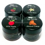 4pc-Beauty-Treats-Lip-Scrub-with-Almond-Creme-Wild-Apple-Vanilla-Bean-Dark-Cherry-All-4-Full-Set-0