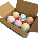 Bath-Bombs-Gift-Set-6-Extra-Large-Size-45-oz-per-Scent-Lavender-Cucumber-Melon-Moonlight-Rose-Grapefruit-Tangerine-Vanilla-Biscotti-and-Cool-Water-Aromatherapy-Bath-Fizzies-by-Oliver-Rocket-0-1
